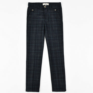 Melange Boys Texture Pants - Kidichic